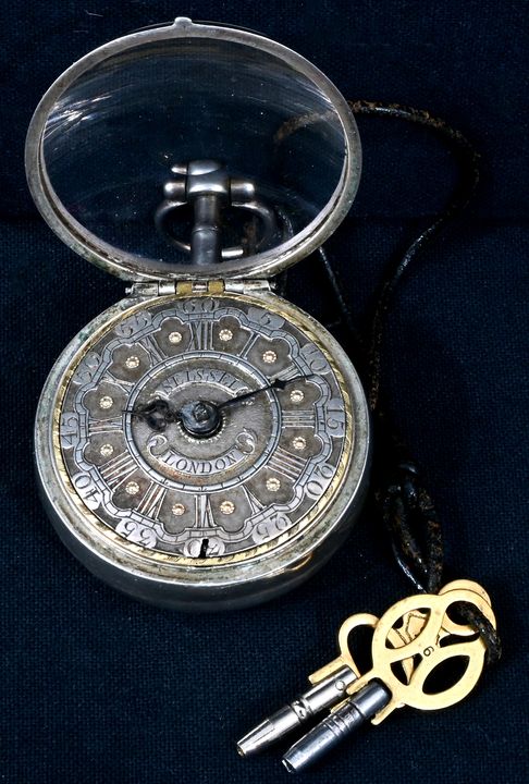 Englische Spindeltaschenuhr / English Verge pocket watch