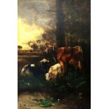 Schouten, Henry Gemälde ''Drei Kühe'' / Schouten, paiting with cows