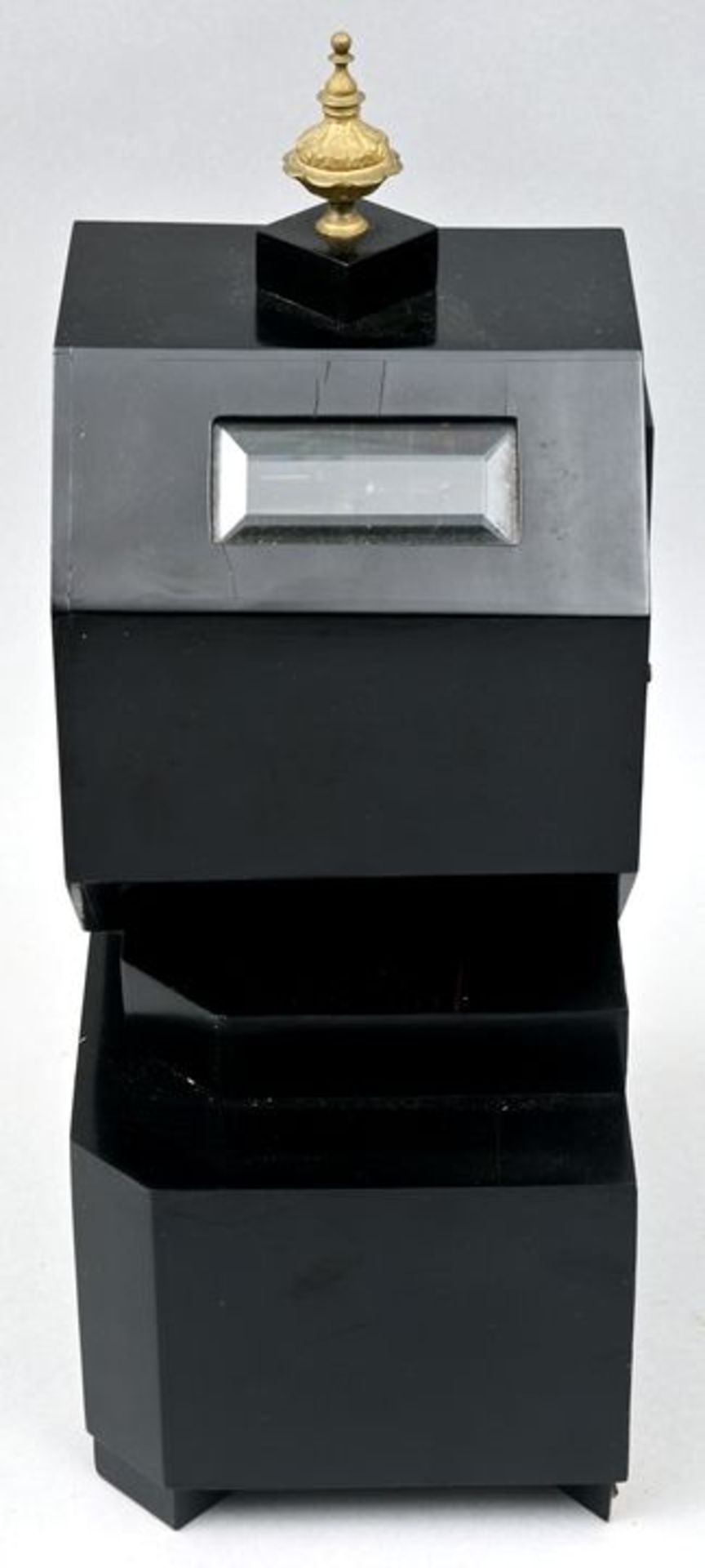 979 Tischuhr, 8-eckiges Gehäuse / Table clock octogonal case - Bild 6 aus 10