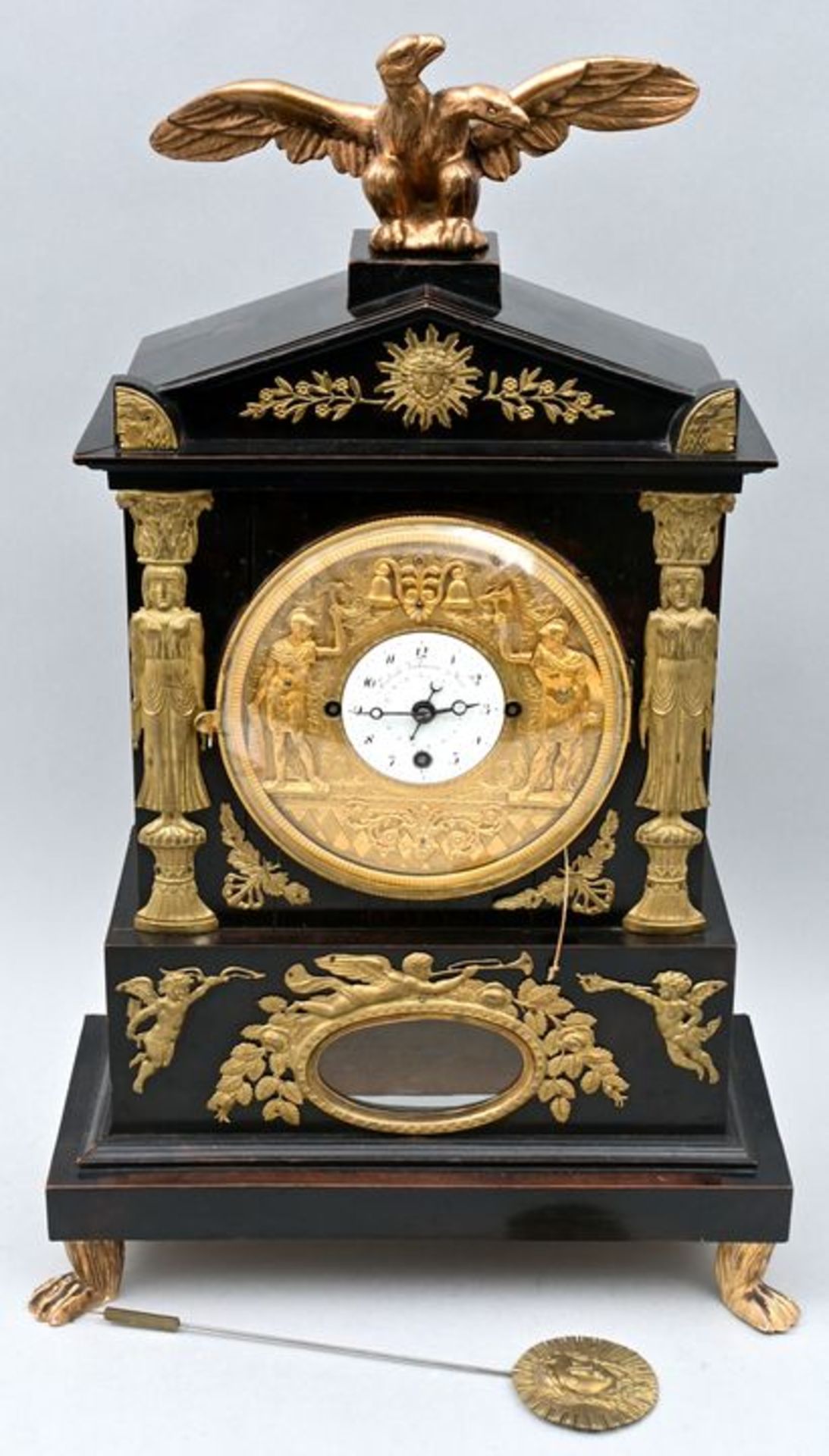 333 Pendule Jacquemarts / Table clock with automat