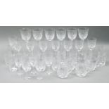 Satz von 35 Gläsern / set of 35 glasses