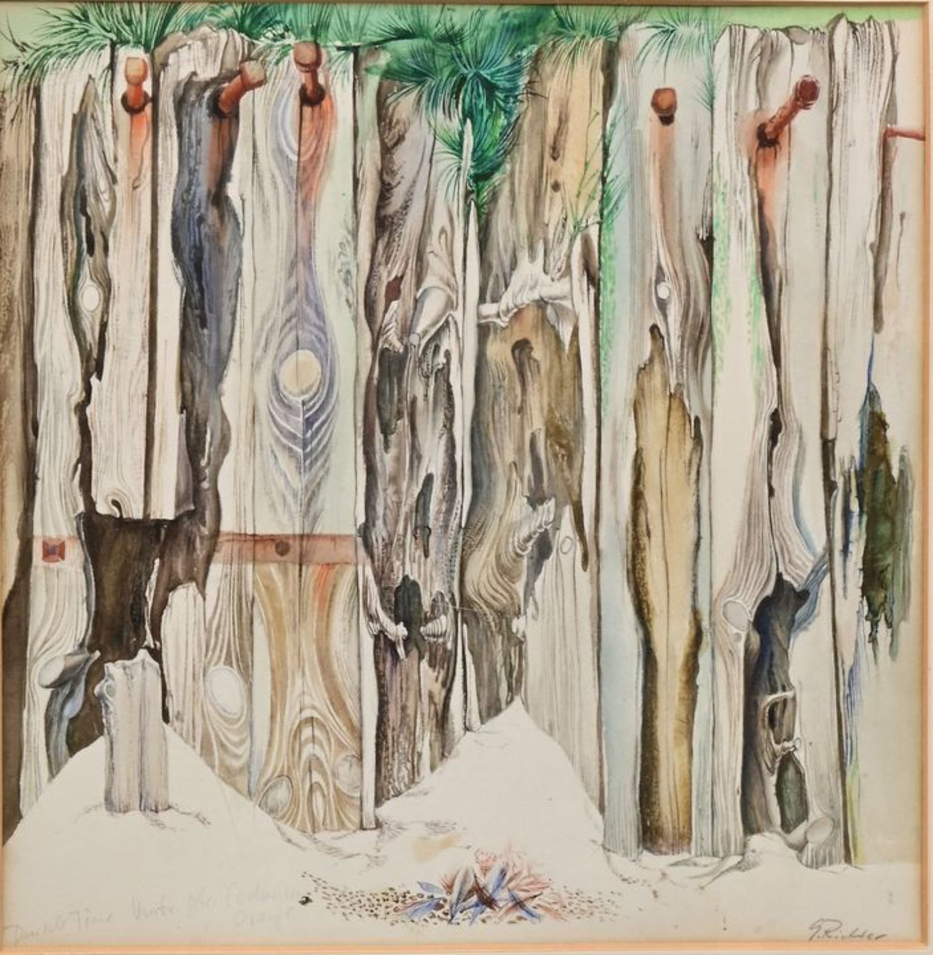 Richter, Günter Aquarell / Water colour