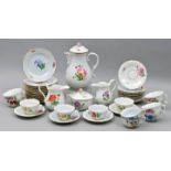 Kaffeeservice, Meissen, 40 Teile/ coffee service Meissen