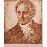 Wächtler, Goethe / Waechtler, Portrait Goethe