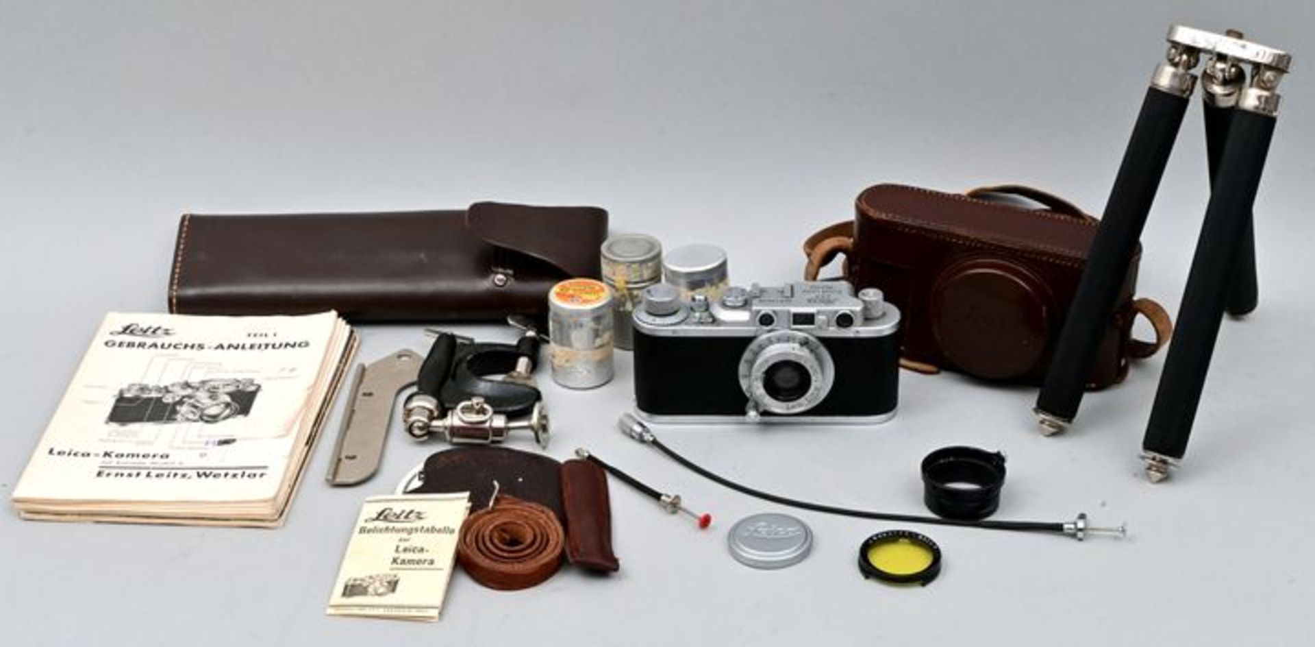 Leica Kamera mit Zubehör / Leica camera