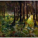 Lagoda-Shishkina zugeschr. Gem. ''Im Wald'' / In the woods, painting