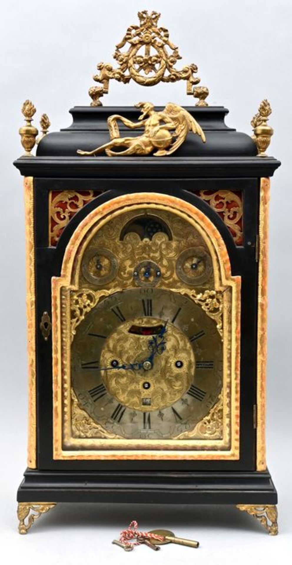 294 Stockuhr, P. Leopoldus/ bracket clock