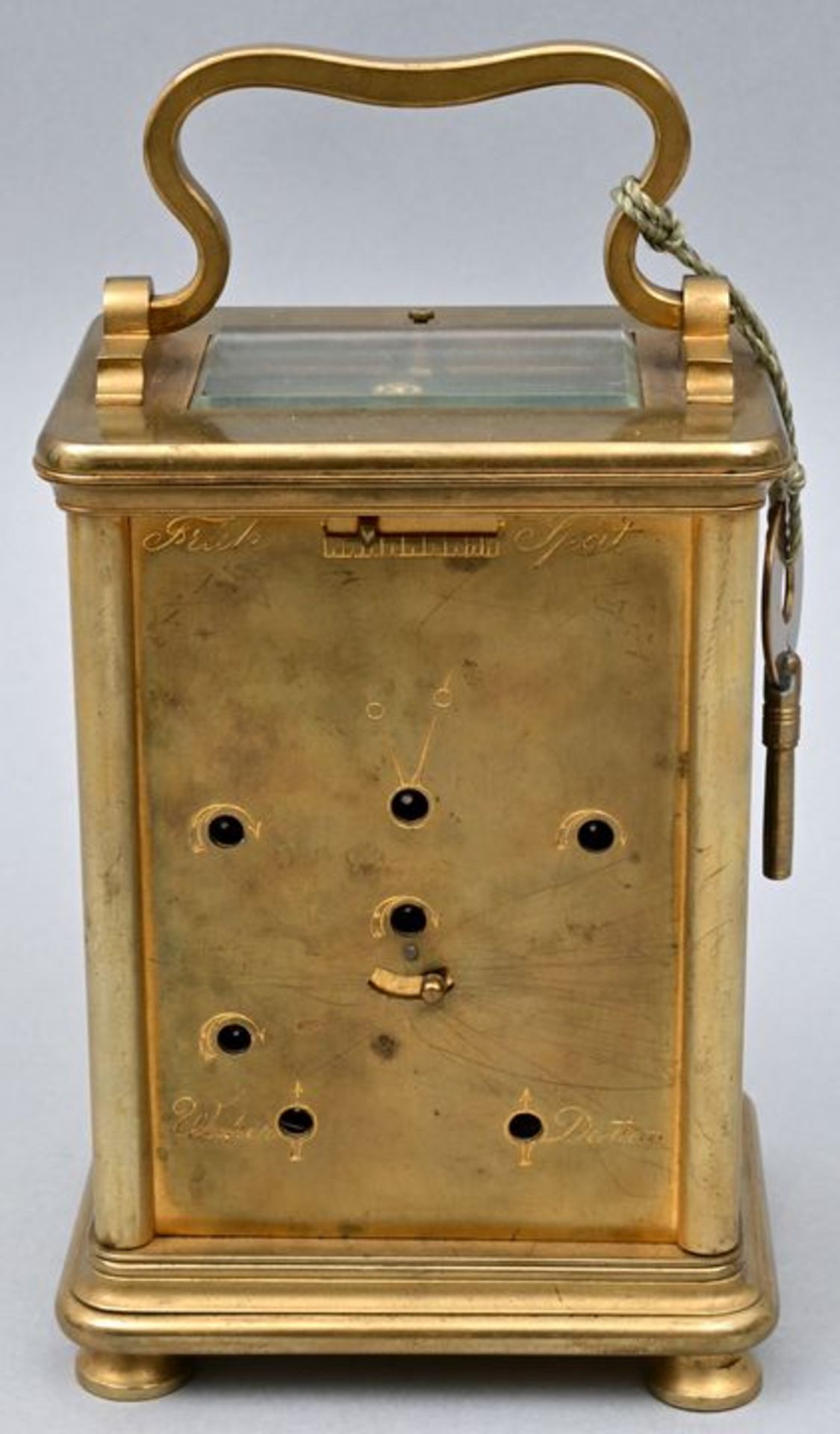 Reiseuhr, Petzrik Wien / Table clock - Bild 3 aus 7