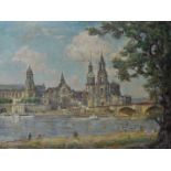 Burkhardt-Untermhaus, Richard. Gemälde ''Dresden''