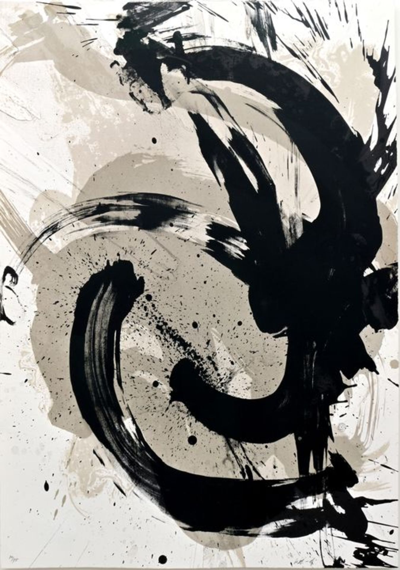 Kazuo Shiraga Lithographie / lithograph