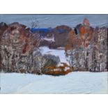 Dotschkin Nikolaij ''Winterliche Stille''/ Landscape painting