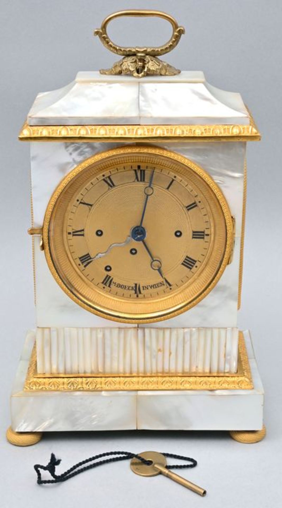 834 Reiseuhr M. Boeck, Wien/ carriage clock timepiece