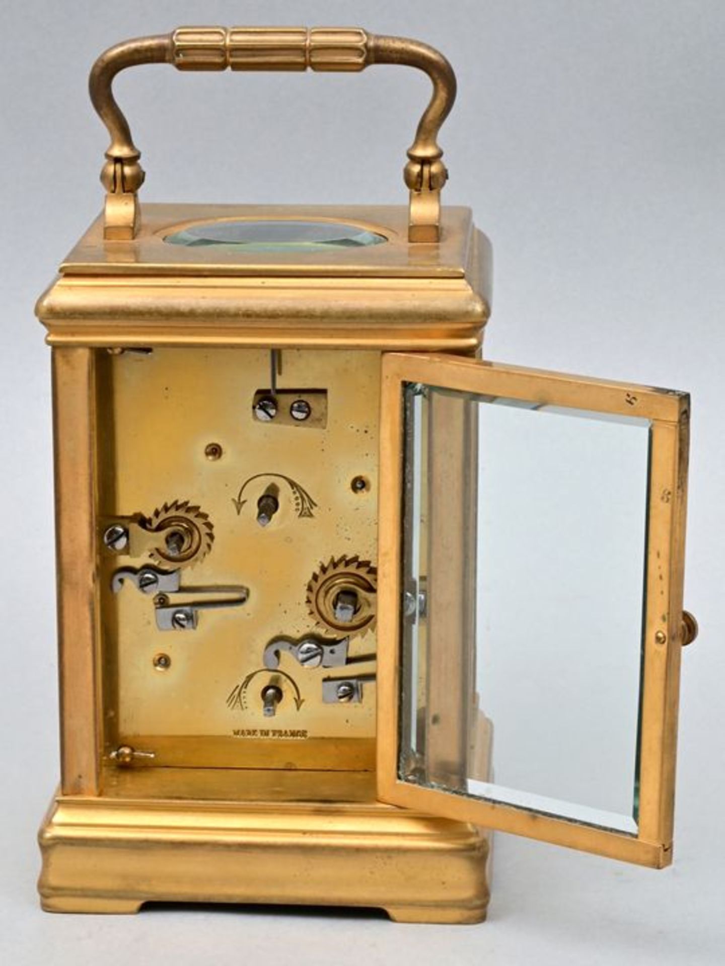 Reiseuhr Anton Hawelk, Wien / Travel clock - Image 3 of 8