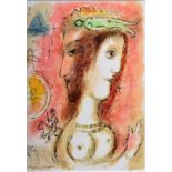 Chagall, Farblithografie / Colour lithograph