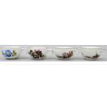 Vier Tassen, Meissen / Four cups, Meissen