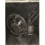 Wollanke Elly/ Wollanke charcoal drawing
