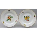 Zwei Teller, Meissen / Two plates, Meissen