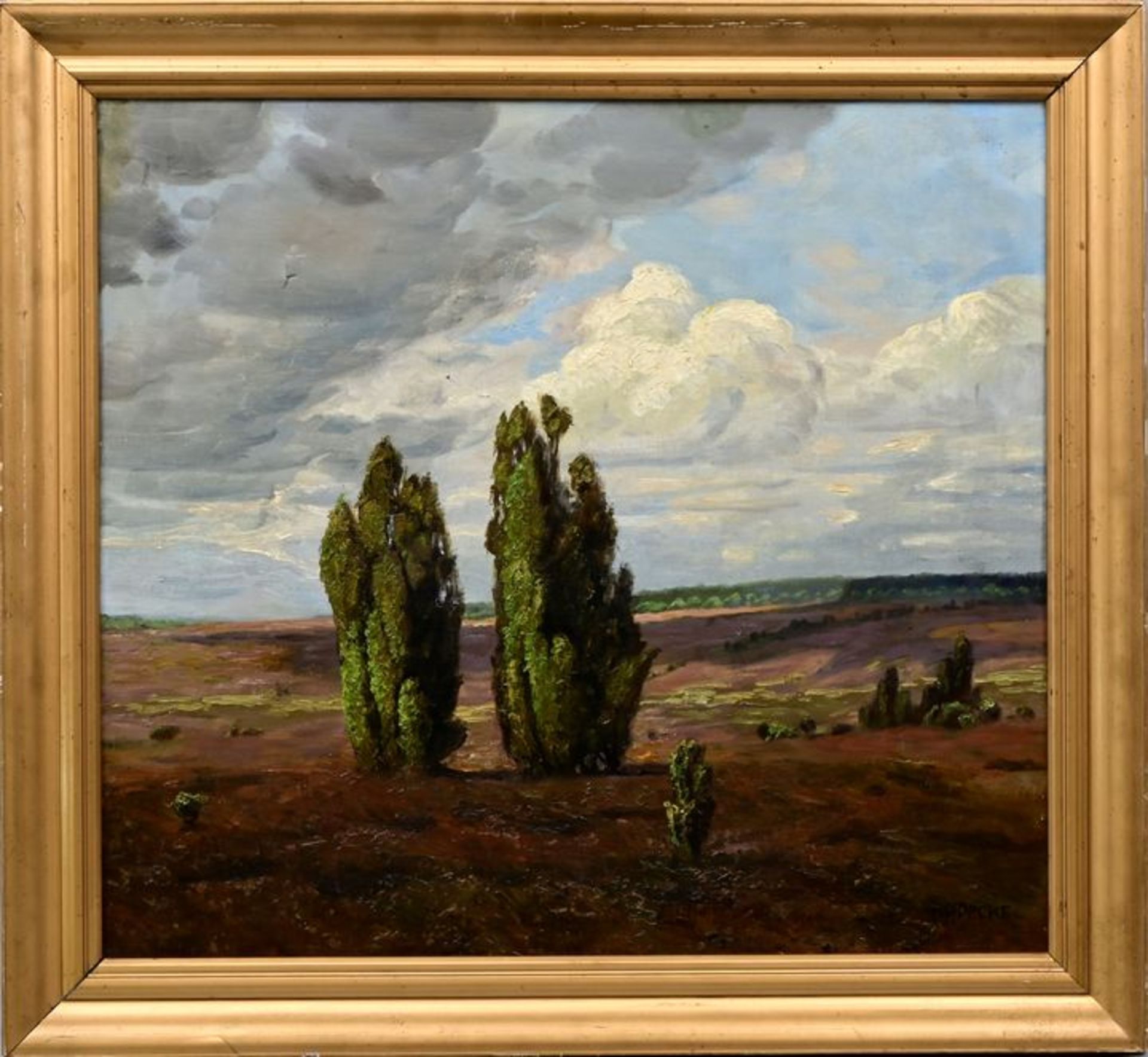 Kippcke, Hans Gemälde Landschaft / landscape painting - Bild 2 aus 5