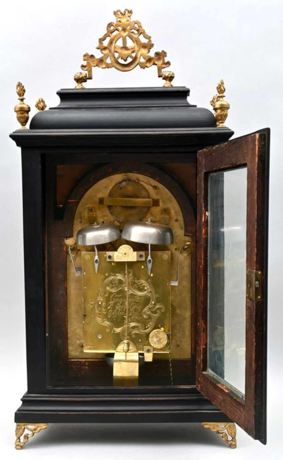 294 Stockuhr, P. Leopoldus/ bracket clock - Bild 4 aus 8