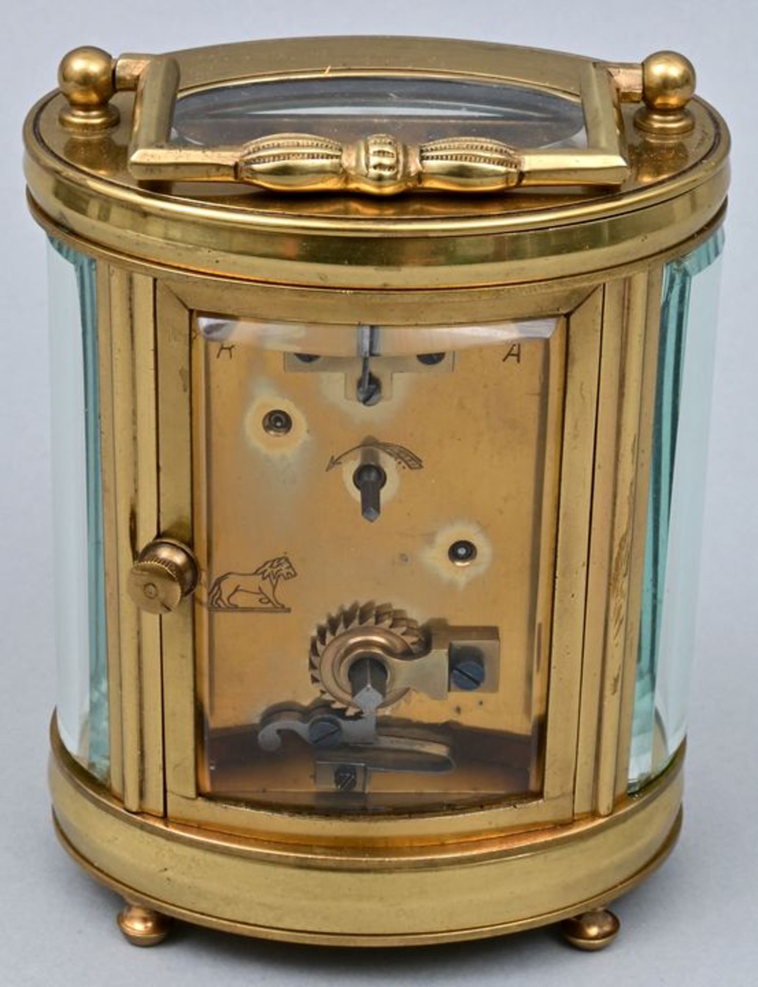 Reiseuhr, Marke Löwe / Travel clock - Image 6 of 7