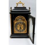 961 Stockuhr, A. Weber Buda/ bracket clock