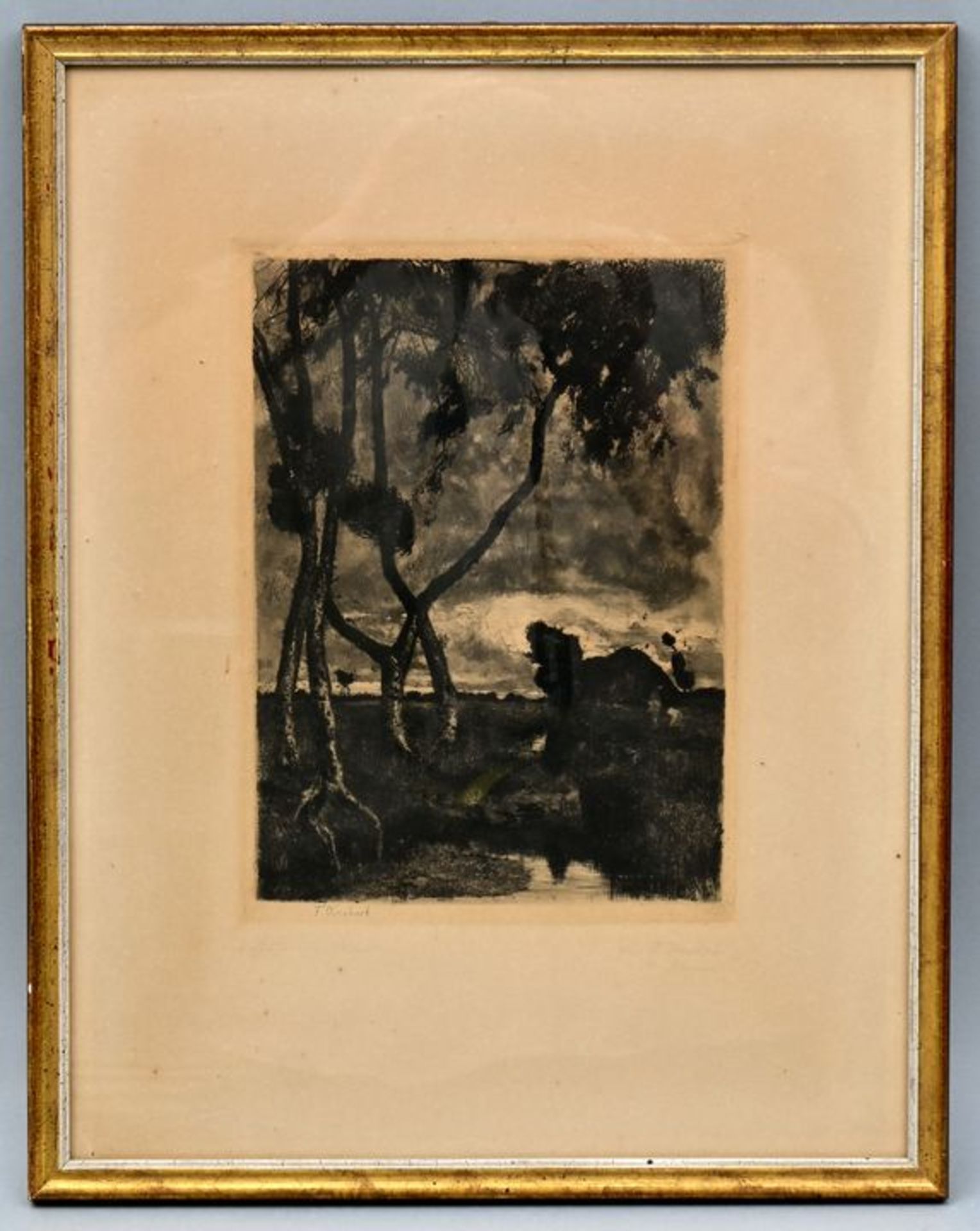 Overbeck, Radierung / Overbeck, etching - Image 4 of 5