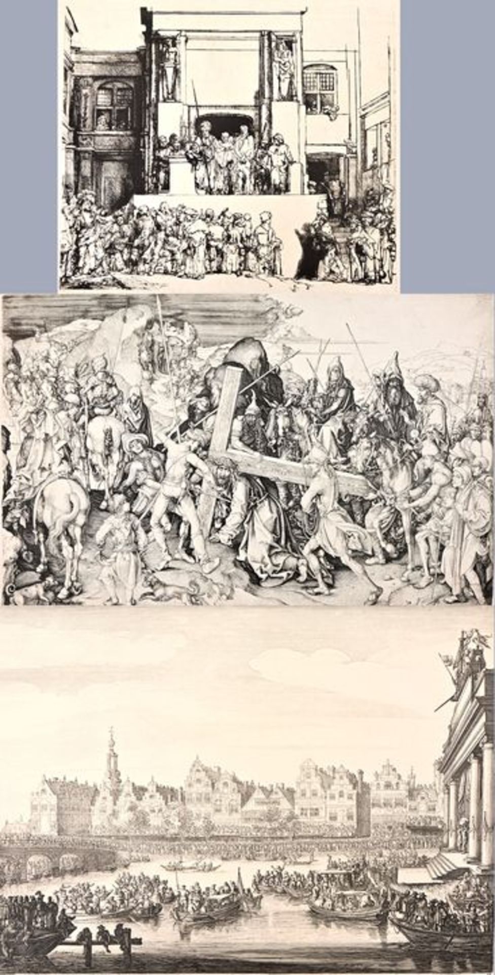 Drei Reichsdrucke / Three prints after Old Masters