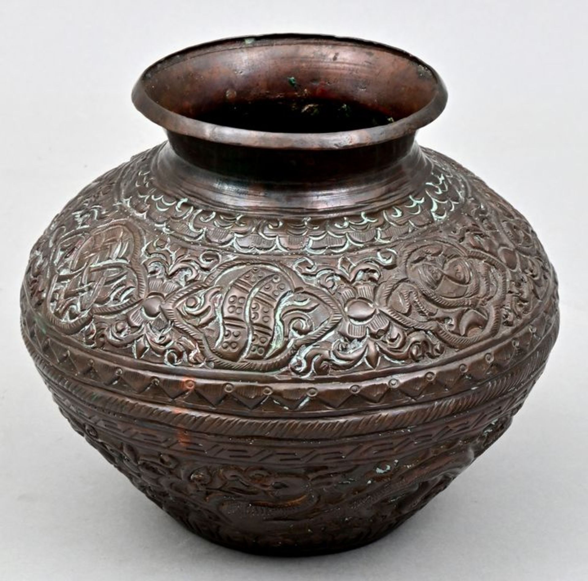 Kupfervase, Persien oder Indien / copper Vase