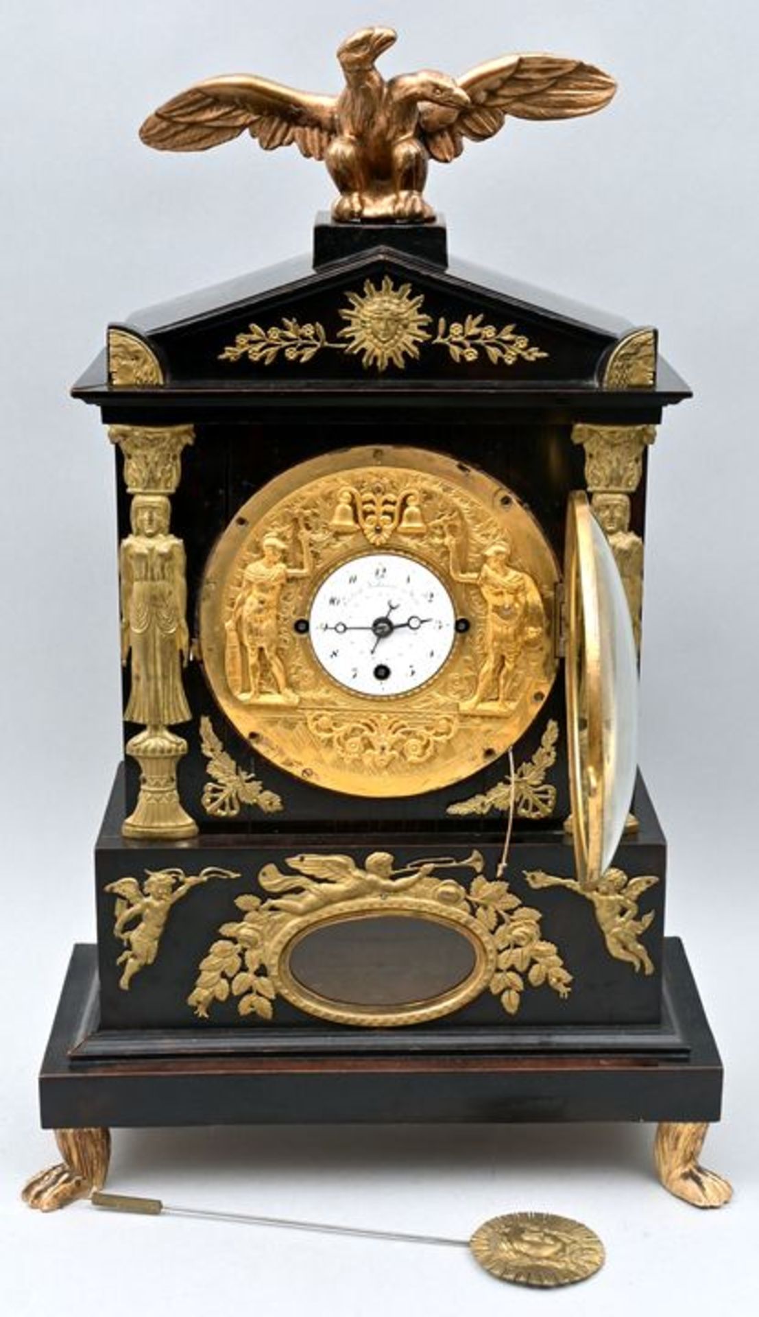 333 Pendule Jacquemarts / Table clock with automat - Bild 5 aus 9