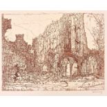 Eliasberg, Paul Radierung Sepia-braun / Etching