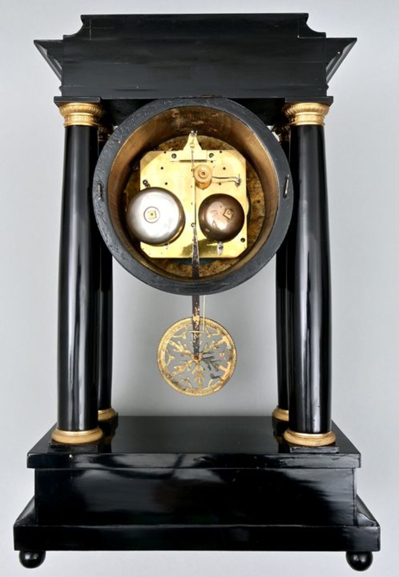 Stutzuhr, C. Wurm, Wien / bracket clock - Image 3 of 7