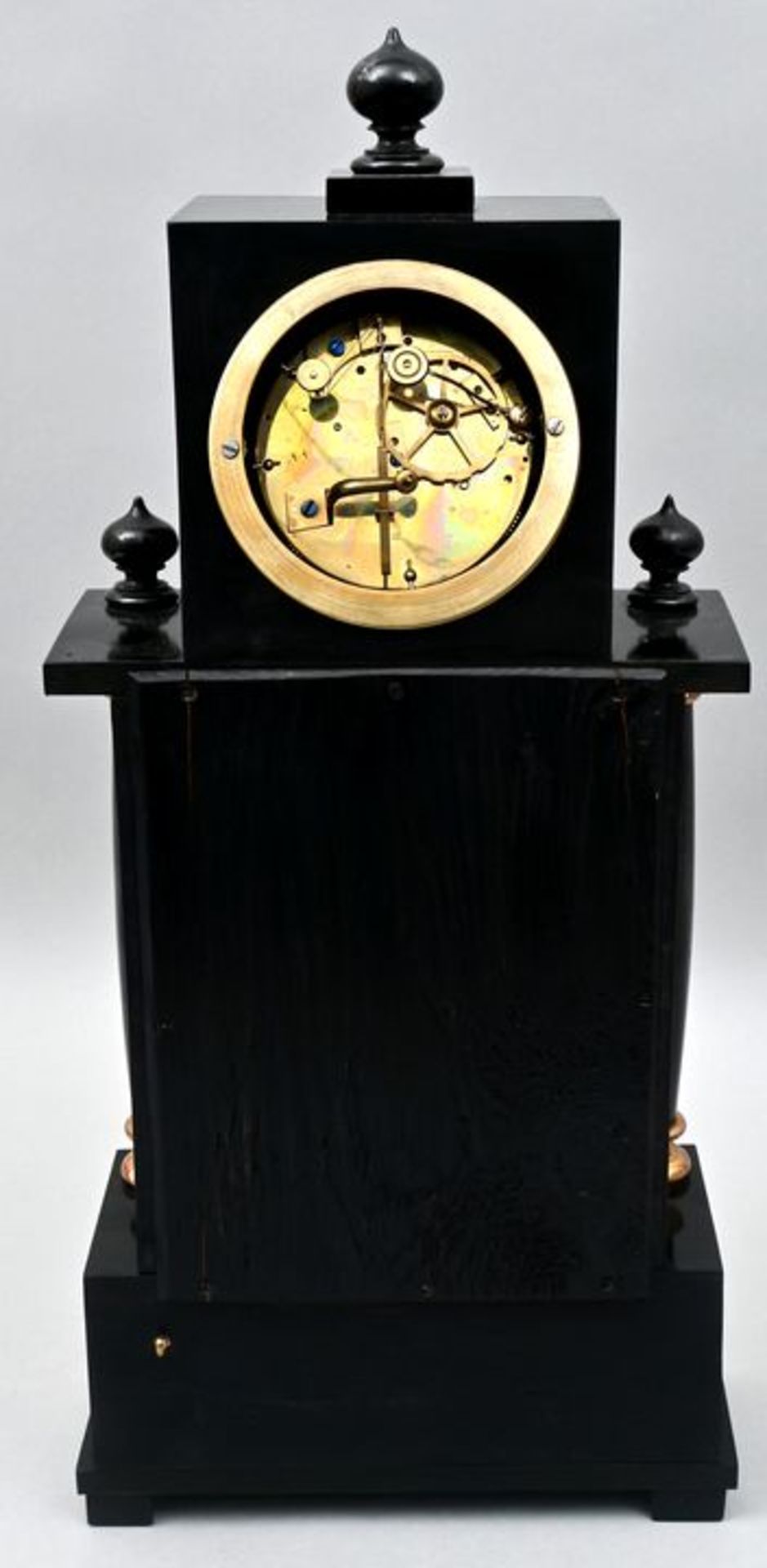 Säulentischuhr/ column clock - Image 3 of 3