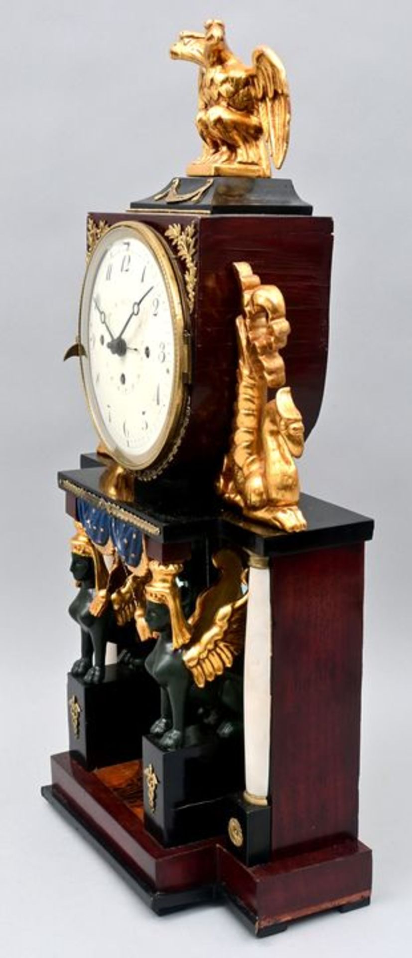 Stockuhr / Table clock - Bild 2 aus 8