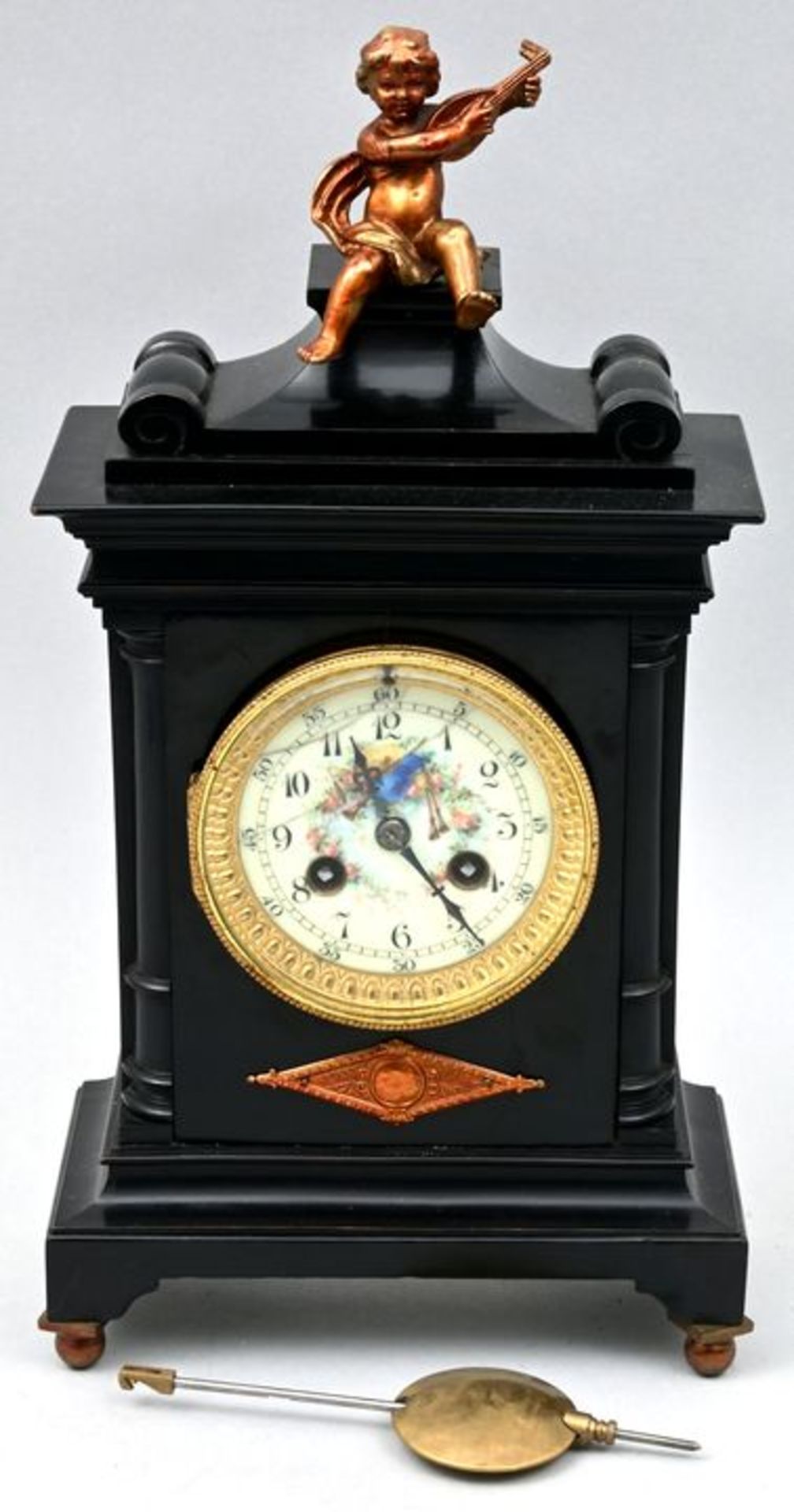 Kleine Tischuhr / Table clock - Bild 4 aus 5