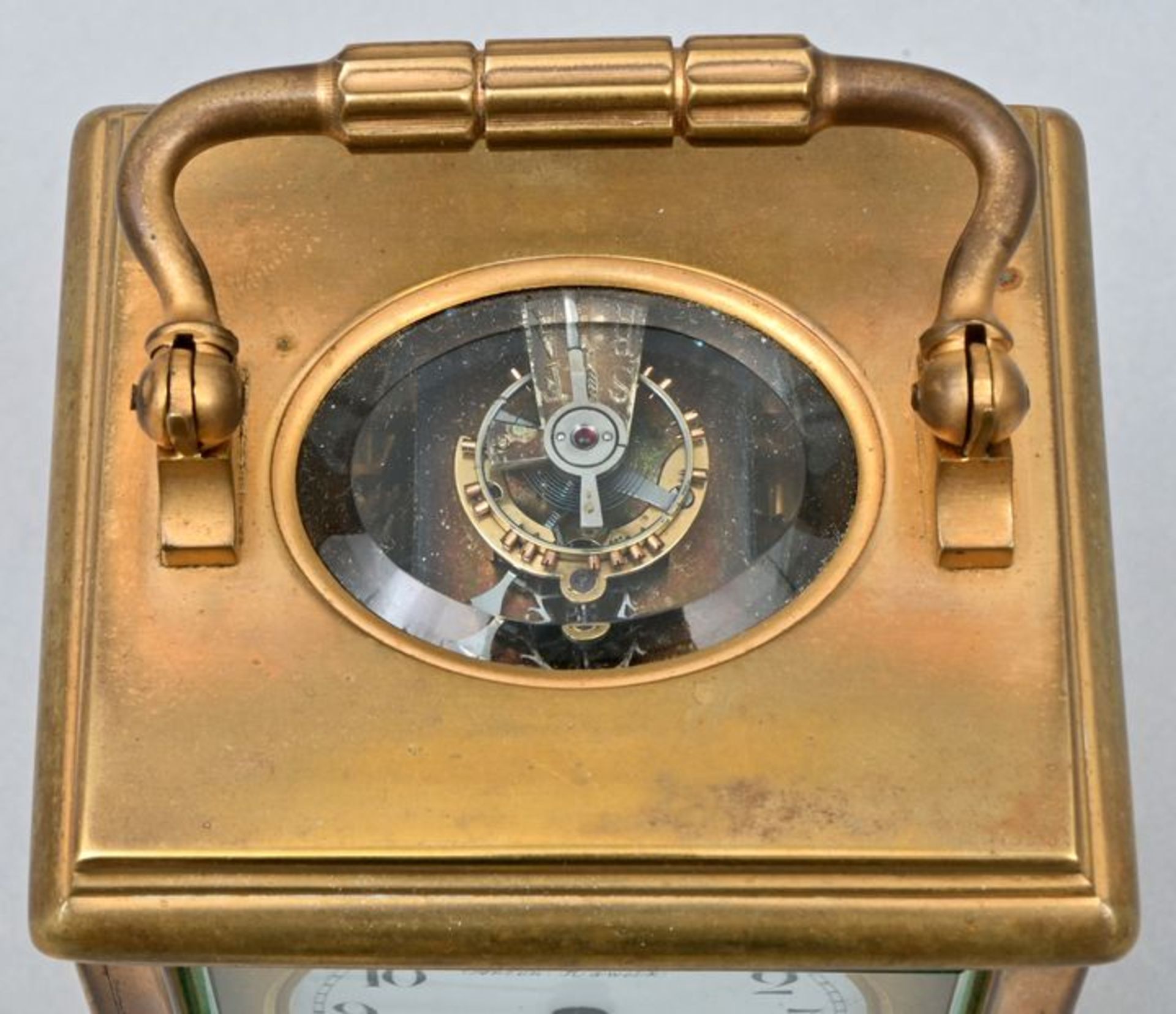 Reiseuhr Anton Hawelk, Wien / Travel clock - Image 4 of 8