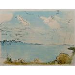 (?)urbek, Blick aufs Meer / (?)urbek, colour lithography