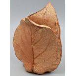 Blatt-Vase / Leaf-shaped vase