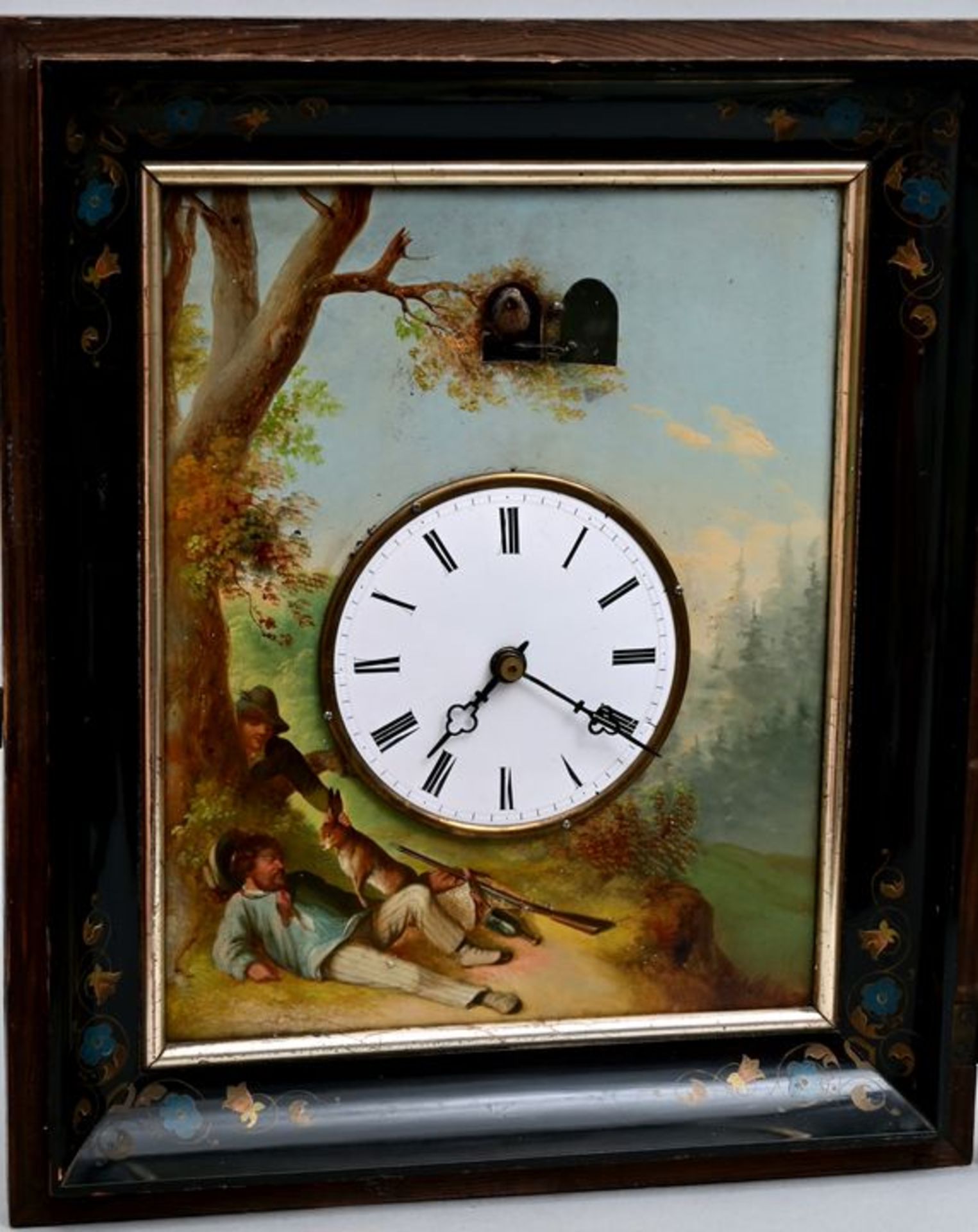 Kuckucksuhr mit Ölgemälde / Cocoo wall clock - Bild 9 aus 9