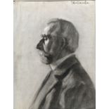 Wollanke Kohle/ Wollanke charcoal drawing