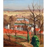 Calloud, Chantal Landschaft / view of a village