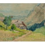 Brandt, F. Aquarell sig. dat. 1942 / water colour