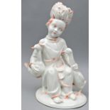 Porzellanfigur Gänsekönig/ porcelain figure