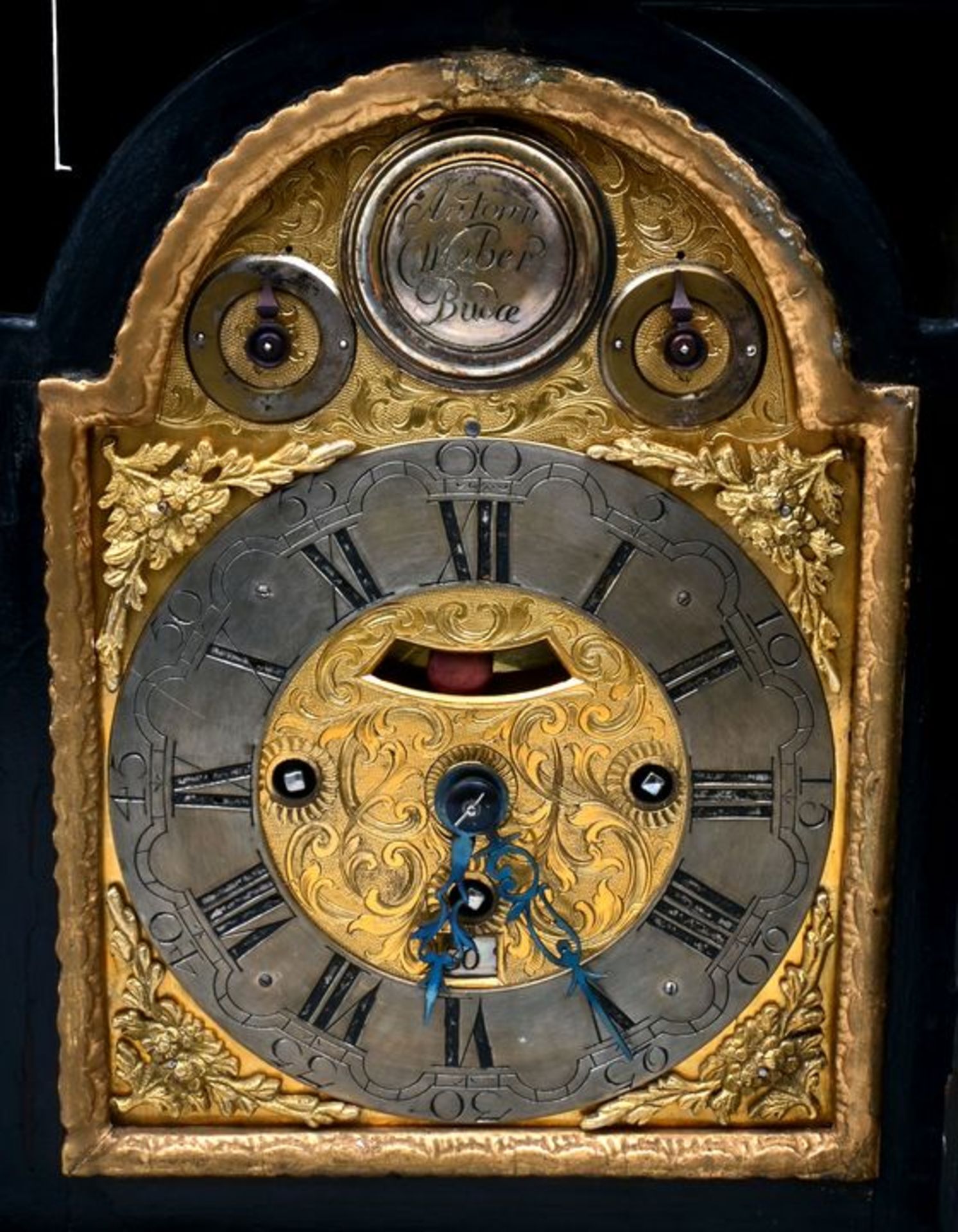 961 Stockuhr, A. Weber Buda/ bracket clock - Image 4 of 7