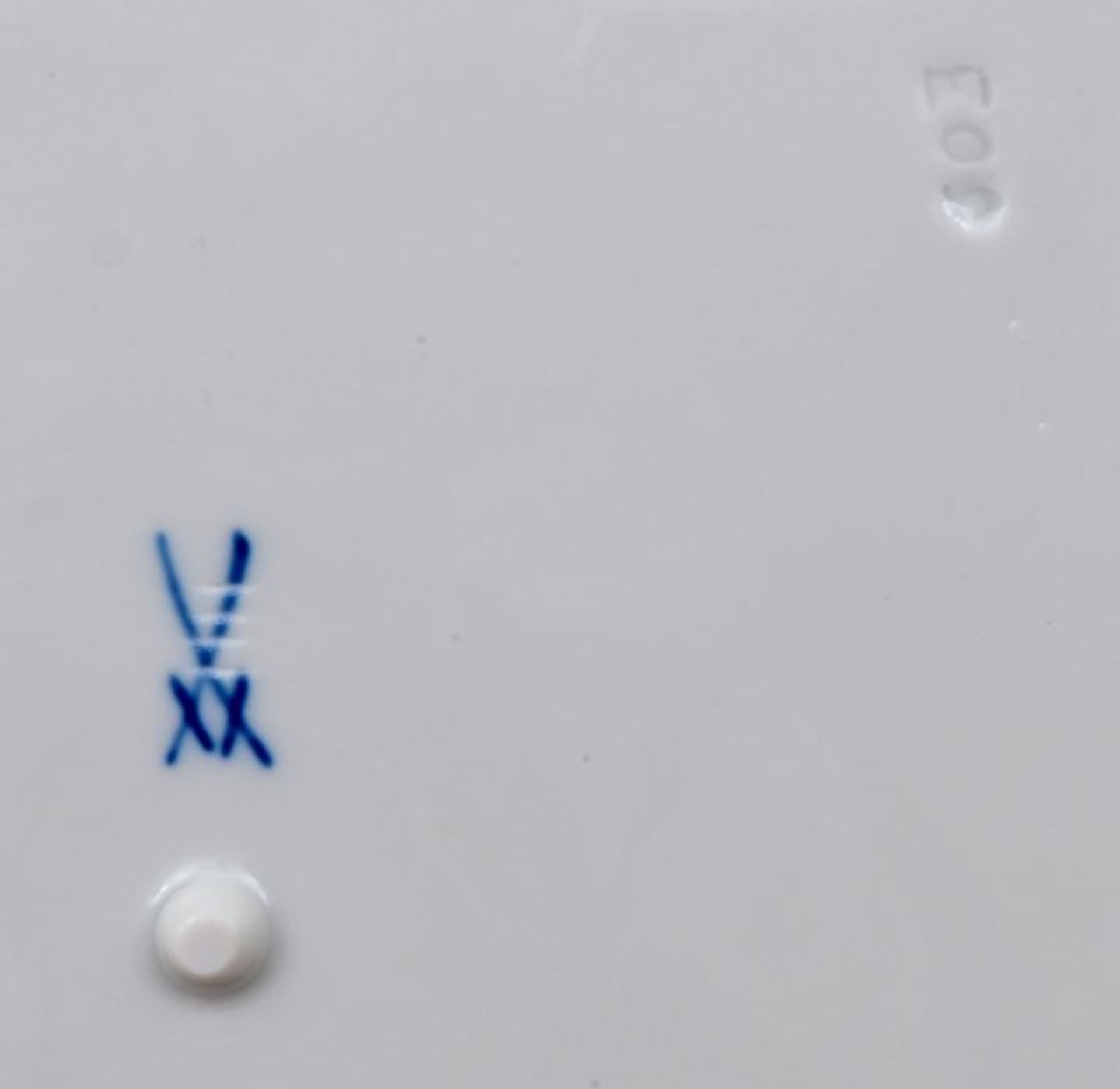 Durchbruchschale, Meissen / perforated tray, Meissen - Bild 3 aus 3