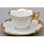 Mokkatasse + UTA, Meissen / Moccha cup with saucer