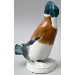 Stockente / Porcelain figure, duck
