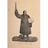 Lithografie Martin Luther / Lithograph Martin Luther