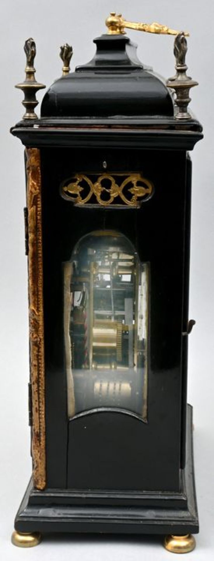 961 Stockuhr, A. Weber Buda/ bracket clock - Image 5 of 7