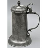 Walzenkrug, Zinn / Pewter tankard