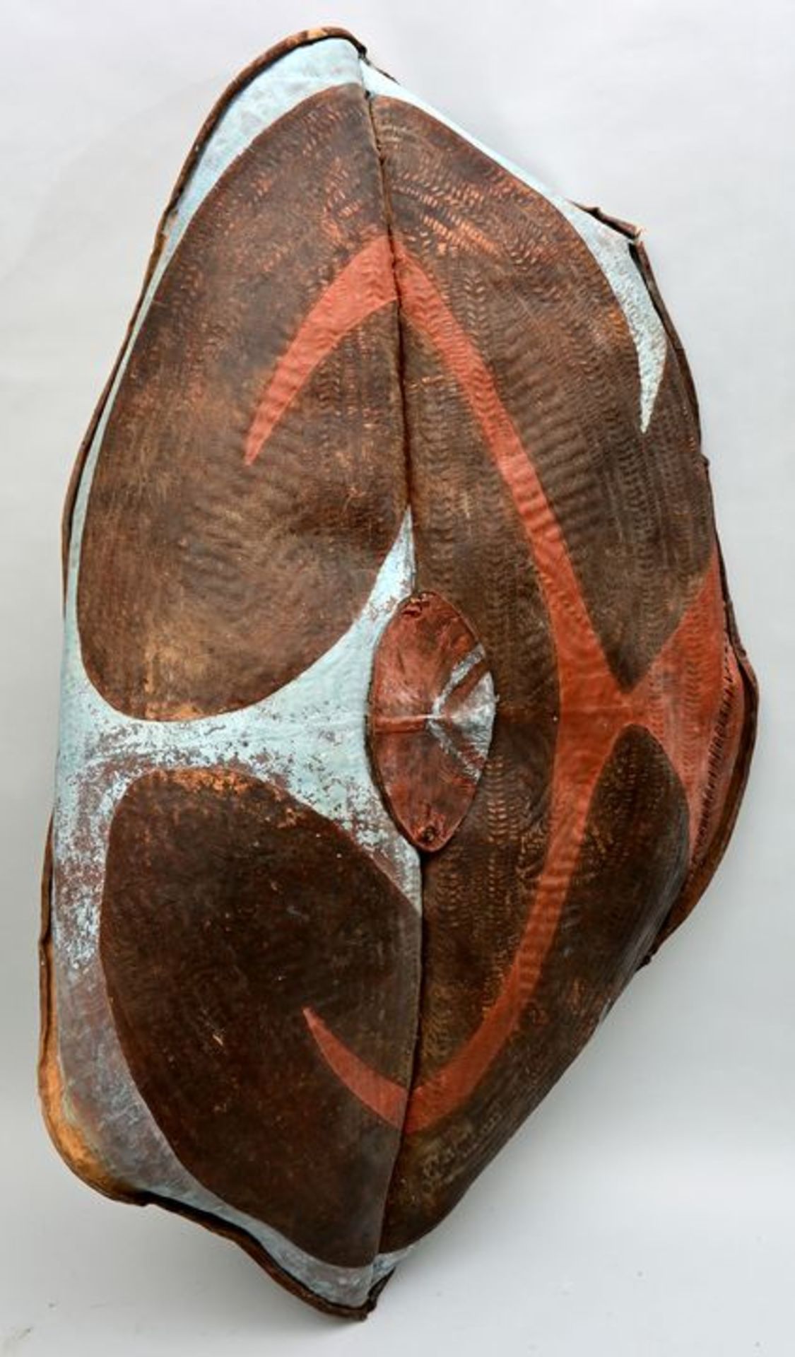 Gr. Schild, Afrika / large leather shield, Afrika